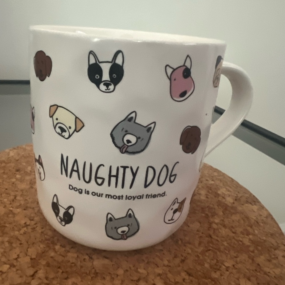 naughty dog Mug